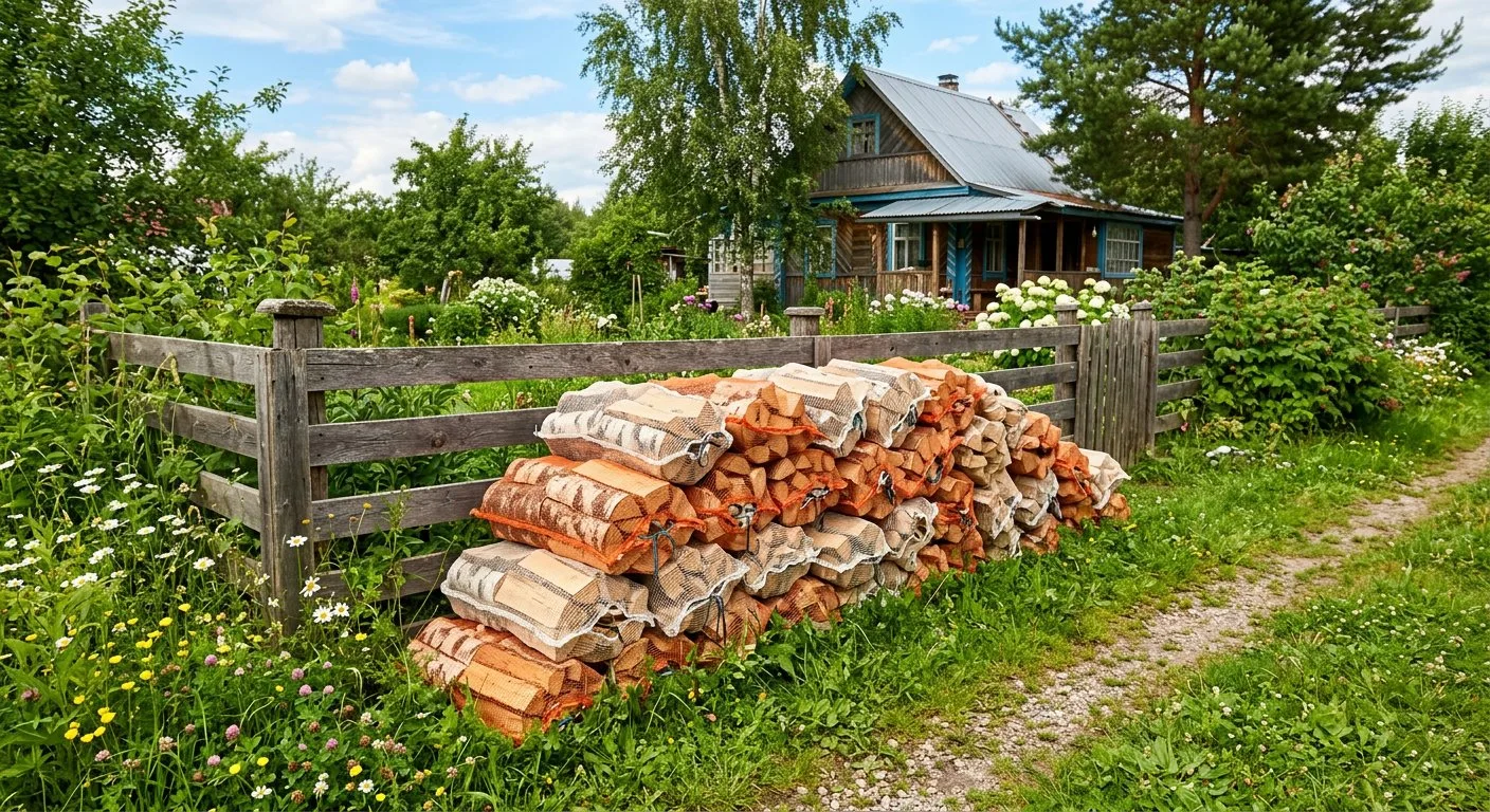 Дрова для дачи в Томске